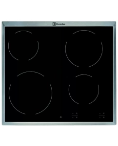 Купить Встраиваемая варочная панель электрическая Electrolux EHF16240XK черный в E-mobi
