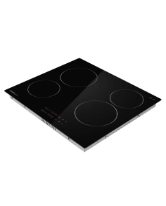 Купить Встраиваемая варочная панель электрическая HOMSair HVC64BK черный  в E-mobi