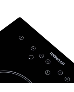 Купить Встраиваемая варочная панель индукционная HYUNDAI HHI 3750 BG черный  в E-mobi