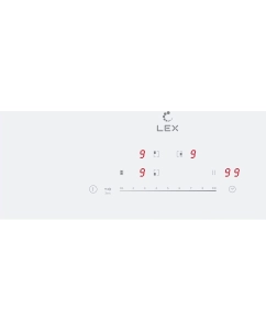 Купить Встраиваемая варочная панель индукционная LEX EVI 431A WH белый  в E-mobi