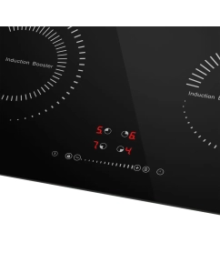 Купить Встраиваемая варочная панель индукционная MAUNFELD CVI594STBKC черный  в E-mobi