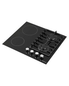 Купить Встраиваемая варочная панель комбинированная MAUNFELD EEHG.642VC.3CB/KG черный  в E-mobi
