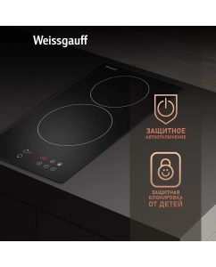 Купить Встраиваемая варочная панель электрическая Weissgauff HV 32 BA черный  в E-mobi