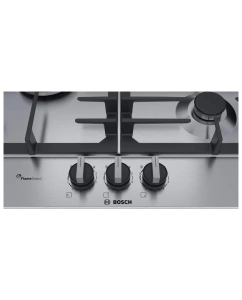 Купить Встраиваемая варочная панель газовая Bosch PCC6A5B90 серебристый  в E-mobi