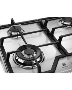 Купить Встраиваемая варочная панель газовая Electrolux EGS6436SX серебристый  в E-mobi