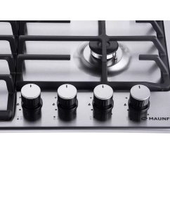 Купить Встраиваемая варочная панель газовая MAUNFELD EGHS.64.63CS/G серебристый  в E-mobi