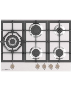 Купить Встраиваемая варочная панель газовая Zigmund &amp; Shtain G 14.7 S серебристый  в E-mobi