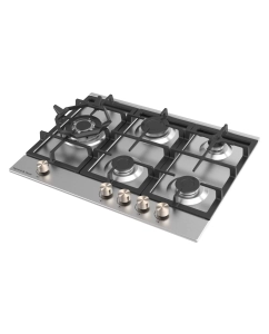 Купить Встраиваемая варочная панель газовая Zigmund &amp; Shtain G 14.7 S серебристый  в E-mobi