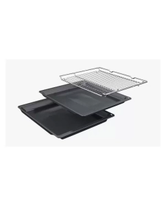 Купить Встраиваемый электрический духовой шкаф Bosch HBG7341B1 черный  в E-mobi