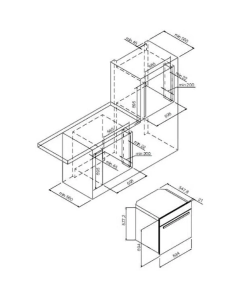 Купить Встраиваемый электрический духовой шкаф Graude BM 60.3 W  в E-mobi