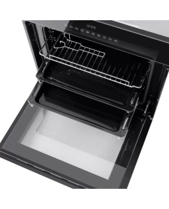 Купить Встраиваемый электрический духовой шкаф MAUNFELD EOEH.5811B Black  в E-mobi