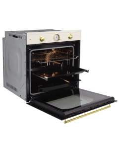 Купить Встраиваемый электрический духовой шкаф Zigmund &amp; Shtain E 166 X бежевый  в E-mobi