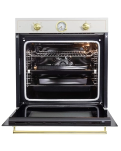 Купить Встраиваемый электрический духовой шкаф Zigmund &amp; Shtain E 166 X бежевый  в E-mobi