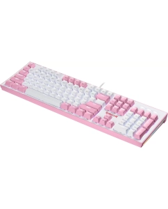 Купить Проводная игровая клавиатура Redragon Hades White/Pink (70821)  в E-mobi
