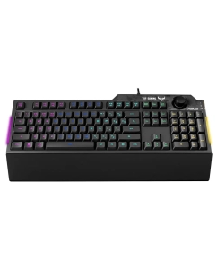 Купить Проводная игровая клавиатура ASUS TUF Gaming K1 Black (90MP01X0-BKRA00)  в E-mobi
