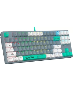 Купить Клавиатура A4TECH Bloody S87  Energy,  USB, серый зеленый s87 usb energy ash  в E-mobi