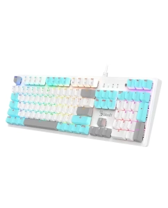 Купить Проводная клавиатура A4Tech Bloody S510N белый  в E-mobi