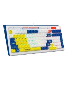 Купить Проводная игровая клавиатура A4Tech B950 белый (1975318)  в E-mobi