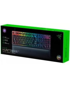 Купить Проводная игровая клавиатура Razer Huntsman V2 Black (RZ03-03931300-R3R1)  в E-mobi