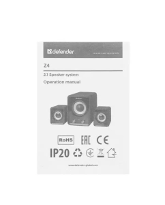 Купить Колонки компьютерные Defender Z4 черный  в E-mobi