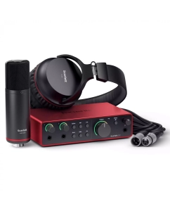 Купить Комплект для записи Focusrite Scarlett 2i2 Studio 4th Gen  в E-mobi