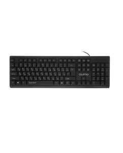 Купить Проводная клавиатура QUMO Office Element К65 черный (32973) в E-mobi