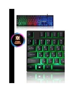 Купить Проводная игровая клавиатура Defender Spark GK-300L Black (45300)  в E-mobi
