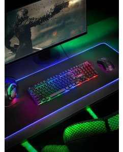 Купить Проводная игровая клавиатура Defender Mayhem GK-360DL Black (45360)  в E-mobi