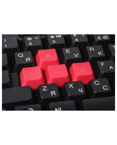 Купить Проводная игровая клавиатура A4Tech Bloody Q100 Black (202523)  в E-mobi