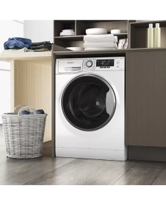 Купить Стиральная машина Hotpoint-Ariston NSD 6239 S VE RU белый  в E-mobi