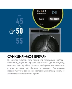 Купить Стиральная машина Centek CT-1952 серый  в E-mobi