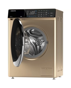 Купить Стиральная машина Hiberg i-DDQ9 - 812 G золотистый  в E-mobi