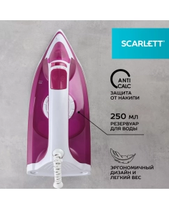 Купить Утюг Scarlett SC-SI30K25 White, Pink  в E-mobi