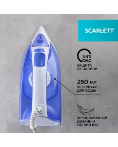 Купить Утюг Scarlett SC-SI30K23 White/Blue  в E-mobi