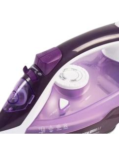 Купить Утюг Galaxy Line GL 6124 фиолетовый, белый  в E-mobi