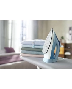 Купить Утюг PHILIPS DST5030/20 белый, голубой  в E-mobi