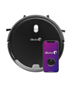 Купить Робот-пылесос iBoto Smart X615GW Aqua черный, серый в E-mobi