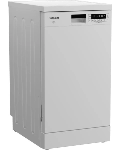 Купить Посудомоечная машина HOTPOINT HFS 1C57,  узкая, напольная, 44.8см, загрузка 10 комплектов,  в E-mobi