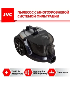 Купить Пылесос JVC JH-VC445 синий  в E-mobi