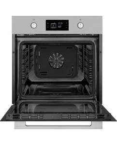 Купить Встраиваемый электрический духовой шкаф Weissgauff EOV 691 PDX серебристый, черный  в E-mobi