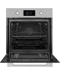 Купить Встраиваемый электрический духовой шкаф Weissgauff EOV 691 PDX серебристый, черный  в E-mobi