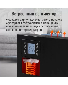 Купить Конвектор STINGRAY ST-CH1025A черный  в E-mobi