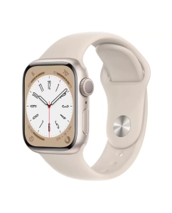 Купить Смарт-часы Apple Watch Series 8 45mm Starlight Aluminium Sport S/M в E-mobi