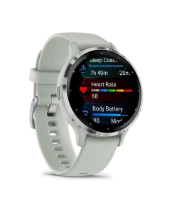 Купить Смарт-часы Garmin Venu 3S Sage Gray Passivated, цвет светло-зеленый  в E-mobi