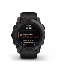 Купить Смарт-часы Garmin Fenix 7X PRO Sapphire Solar серый/черный (010-02778-11)  в E-mobi