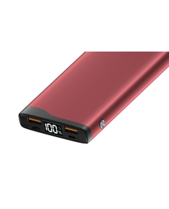 Купить Внешний аккумулятор Olmio QL-10 PD 10000 мА/ч красный (043984)-  в E-mobi