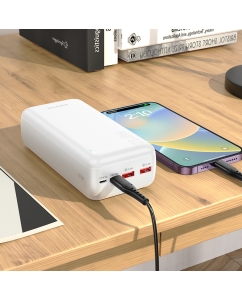 Купить Внешний аккумулятор Borofone BJ38B 30000mAh белый  в E-mobi