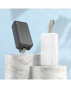 Купить Внешний аккумулятор Hoco J91B White 30000 мА/ч для мобильных устройств, белый  в E-mobi