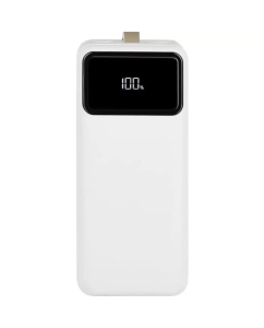 Купить Внешний аккумулятор TFN Porta LCD PD, 40000 мАч, 2 USB, Type-C, microUSB, белый  в E-mobi