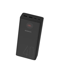 Купить Внешний аккумулятор (Power Bank) Romoss PEA40PF,  черный  в E-mobi